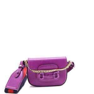 Gucci Horsebit Shoulder Bag Leather #188653G81B